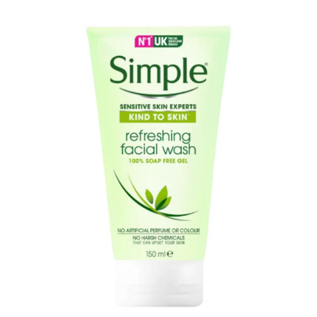 Sữa rửa mặt Simple Kind to Skin Refreshing Facial Wash Gel