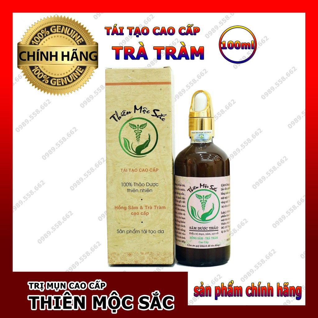 THIÊN MỘC SẮC - Tái Tạo Cao Cấp Trà Tràm 1.0.0ml