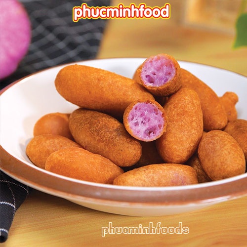 Bột Bánh Khoai Mỡ Chiên làm sẵn tiện lợi 18~25 thanh 1 hộp 500gram