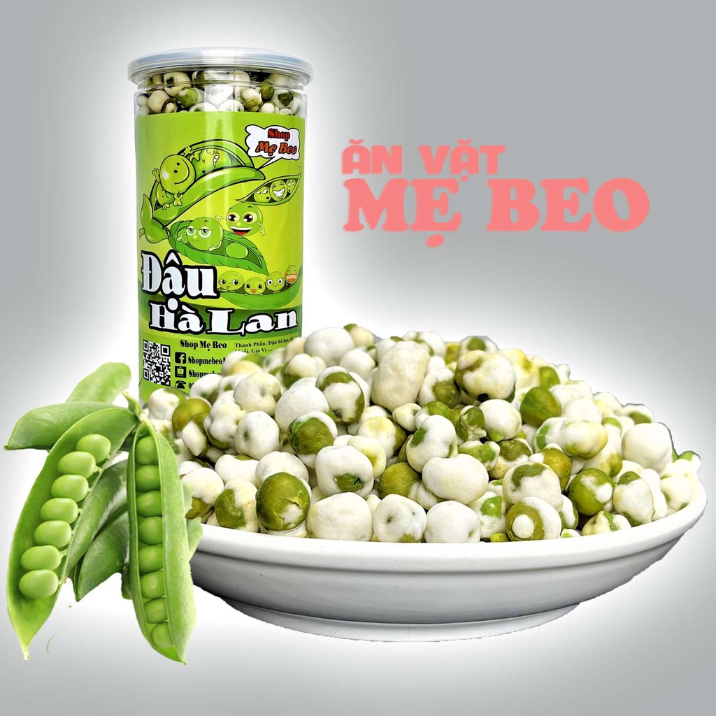 Đậu hà lan vị sữa 450Gr ăn vặt cực ngon