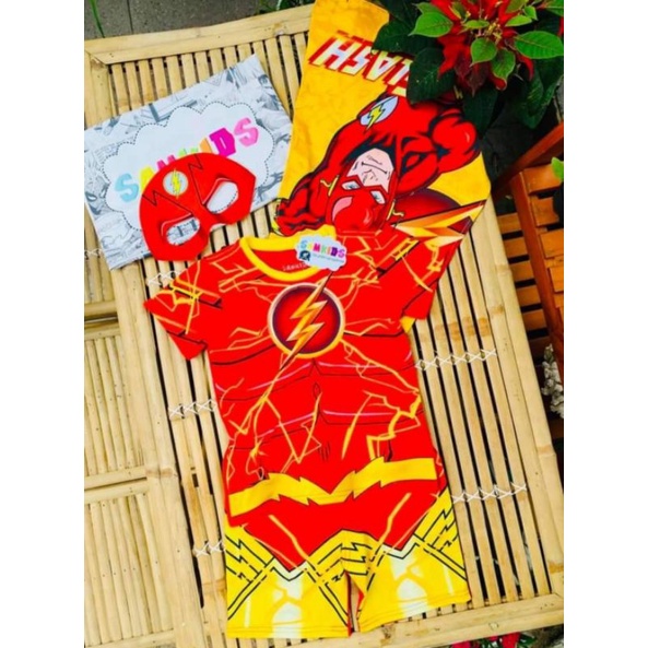 [mẫu mới] bộ quần áo flash ngắn tay