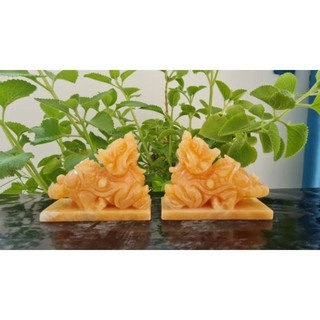 Cặp tỳ hưu ngọc hoàng long