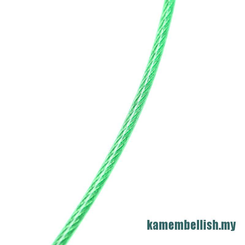 Dây Khóa An Toàn Cho Xe Đạp / Xe Máy 200cm X 2.5mm Mới