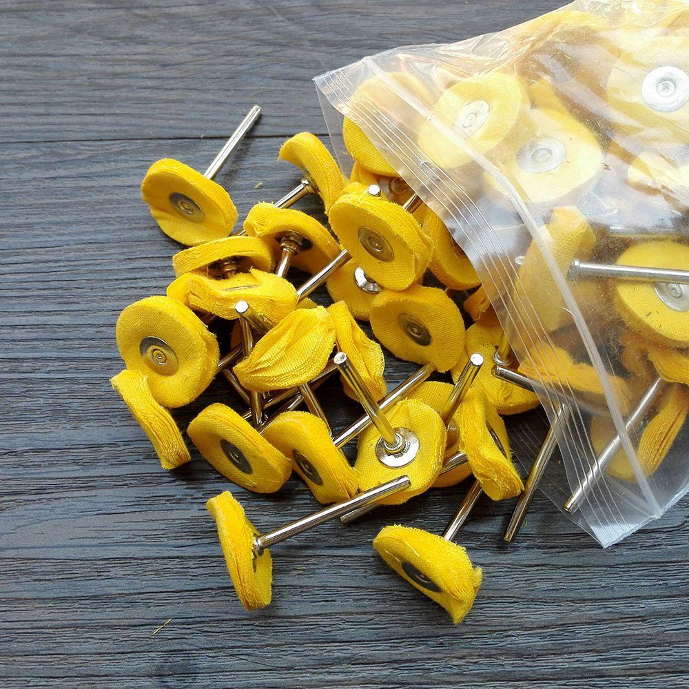 Đầu Mài Cotton Len 3mm Mini Dành Cho Máy Đánh Bóng