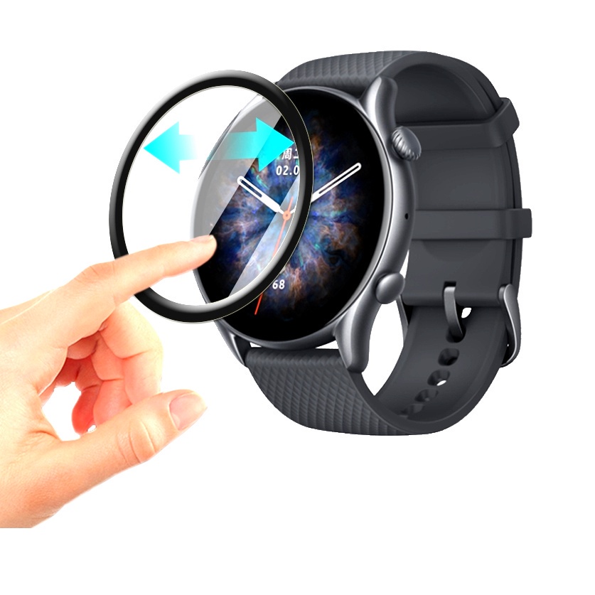 Miếng Dán Bảo Vệ Màn Hình Cho Đồng Hồ Thông Minh Huami Amazfit GTR2 / GTR3