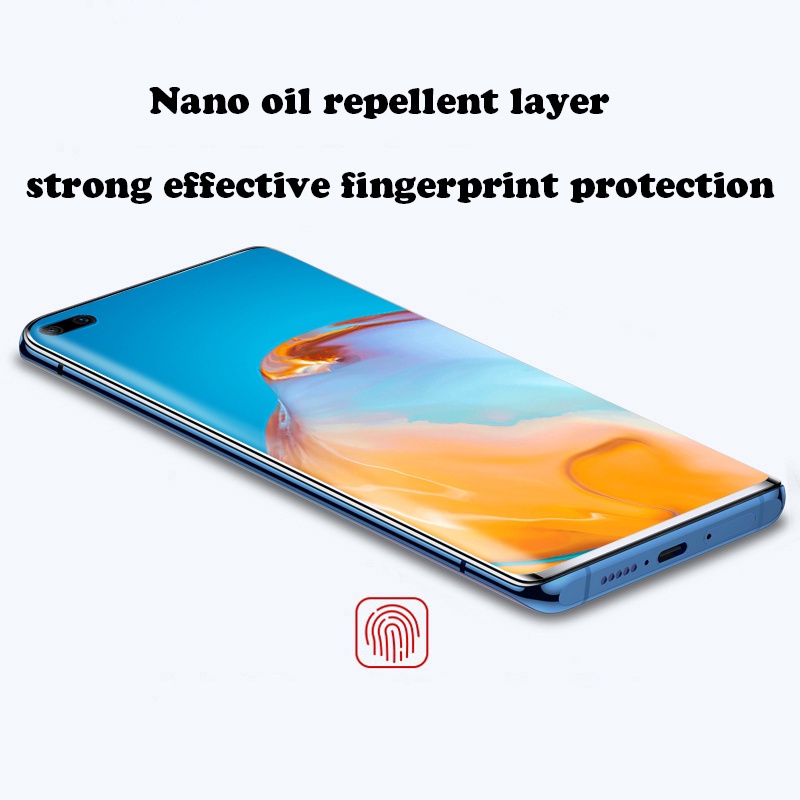 Kính Cường Lực kèm keo UV dành cho Huawei P60 Pro Mate 50 40 30 20 Pro P50 P40 P30 P20 Pro pro+