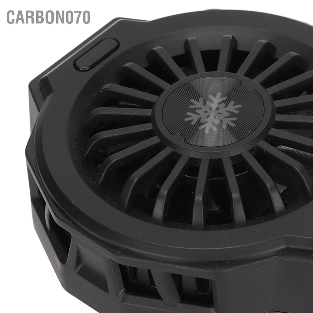 Carbon070 Bộ làm mát điện thoại RGB Giảm tiếng ồn Kép Cố định từ tính Sạc không dây Bảo vệ kép Tản nhiệt di động