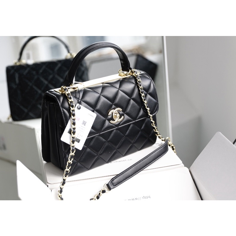 Túi CN Trendy 4 màu siêu hot size 24cm fullbox 2 lớp