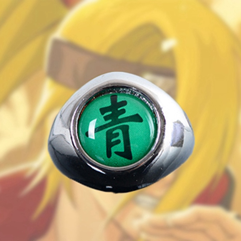 Nhẫn hóa trang nhân vật anime Naruto Zhu