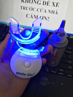 Ngậm trắng răng White Glo sẵn số lượng