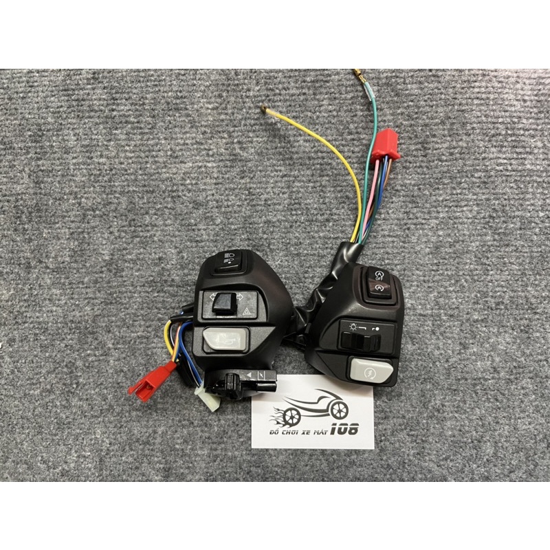 Cặp cùm công tắc NVX - Cụm công tắt NVX155 nvx125 - lắp cho ex135 mio nouvo exciter 135