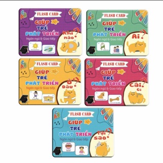 Bộ thẻ học flashcard cho bé
