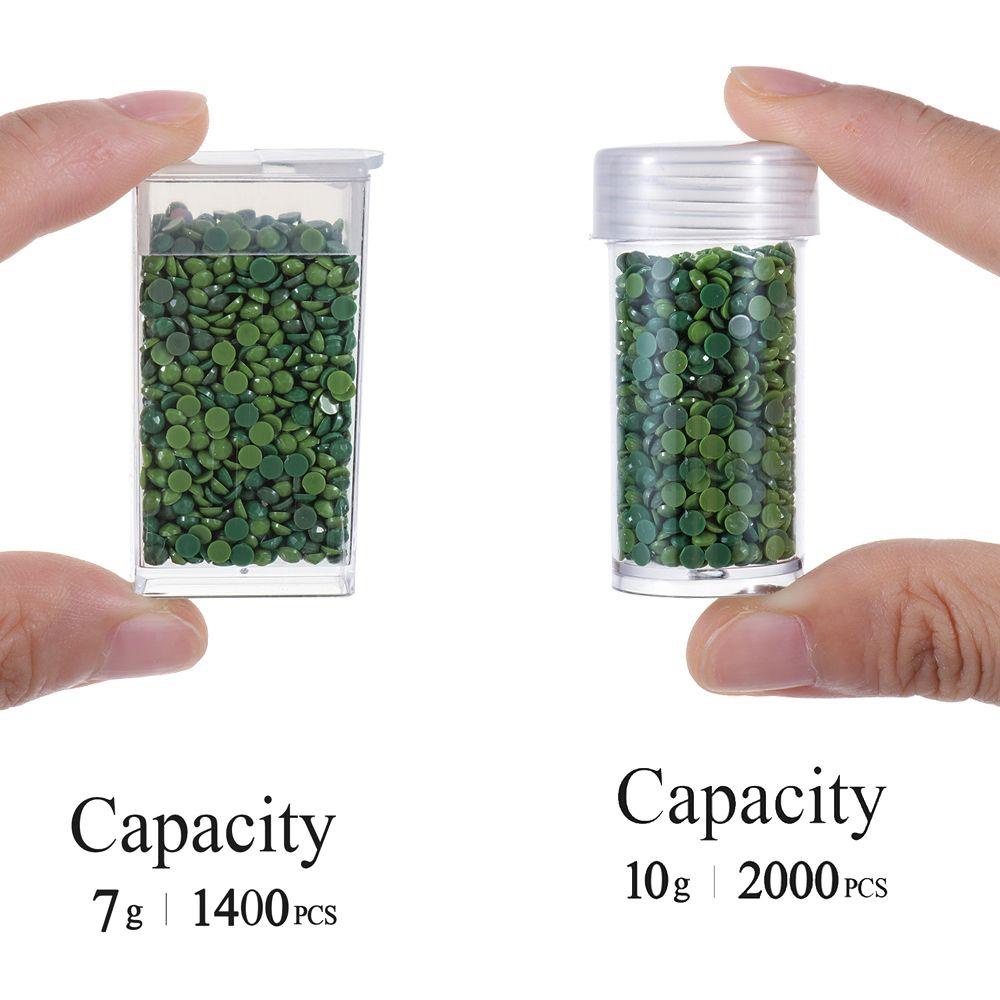 Hộp Đựng Hạt 5D Có Thể Tháo Rời Trang Trí Móng Tay Nghệ Thuật
