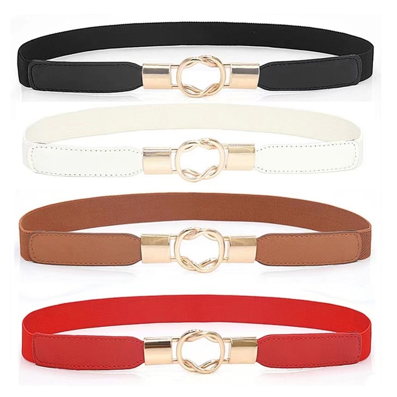 Thắt Lưng Co Giãn Thiết Kế Đơn Giản Dễ Phối Đồ Thời Trang Cho Nữ