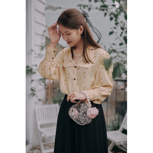 Áo sơ mi Rosie Girl phong cách vintage