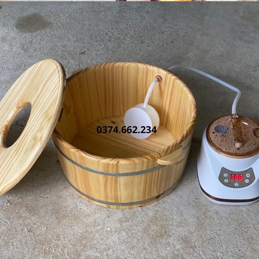 Chậu gỗ ngâm mông, chậu gỗ xông phụ khoa