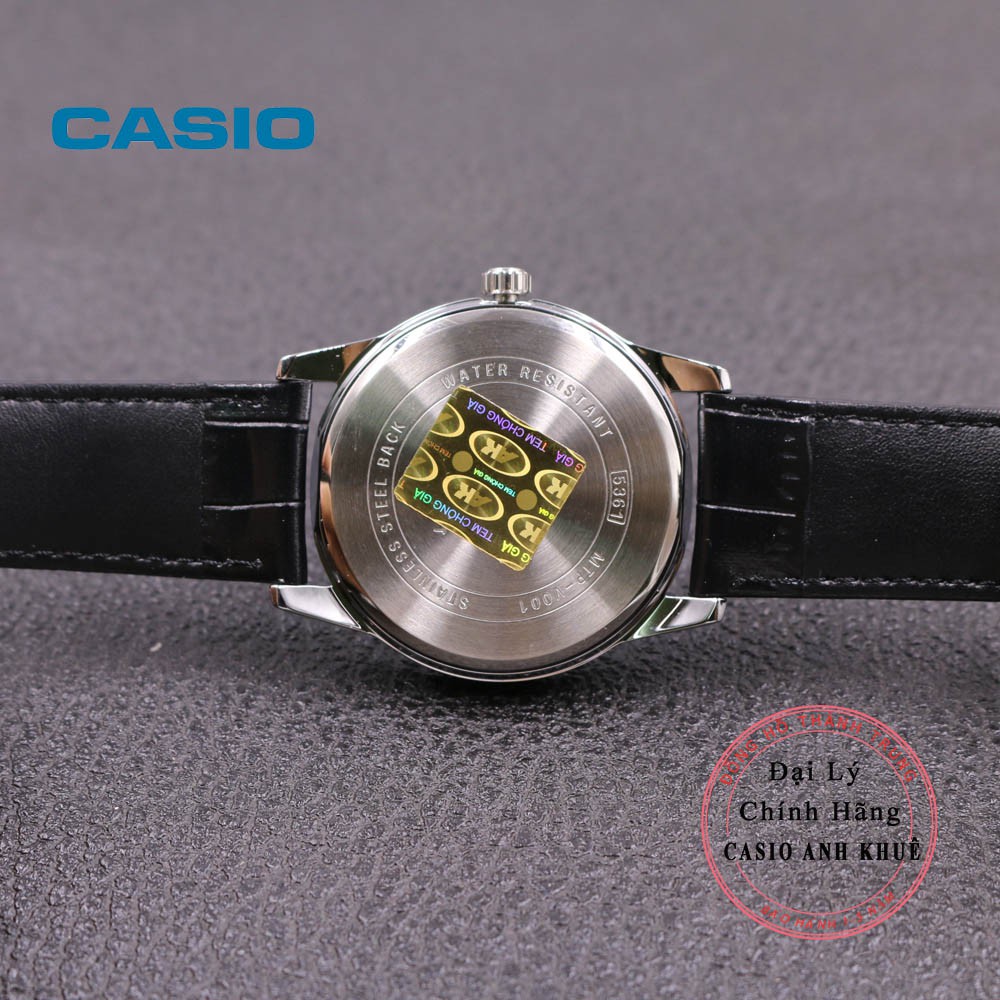 Đồng hồ nam Casio MTP-V001L-1BUDF dây da