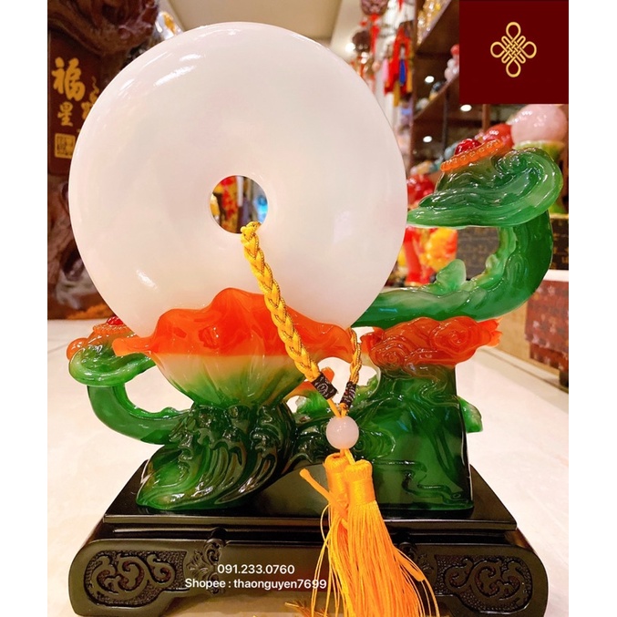 Tượng Gậy Như Ý đồng điếu phong thuỷ cỡ trung