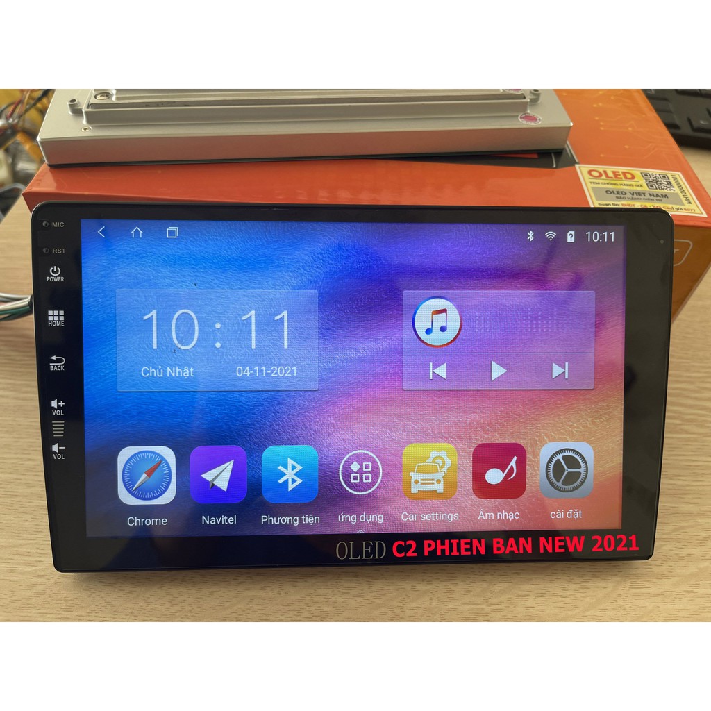 Màn Hình Android Oled C2 Theo Xe HUYNDAI I10 2014-2020