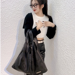 Túi 2 Quai Da In SAIGON SWAGGER® Eclipse Leather Crocery Bag