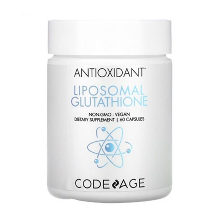 HÀNG NHẬP KHẨU - Viên Uống Code Age Antioxidant Liposomal Glutathione Hỗ Trợ Trắng Sáng Da CodeAge 60 Viên
