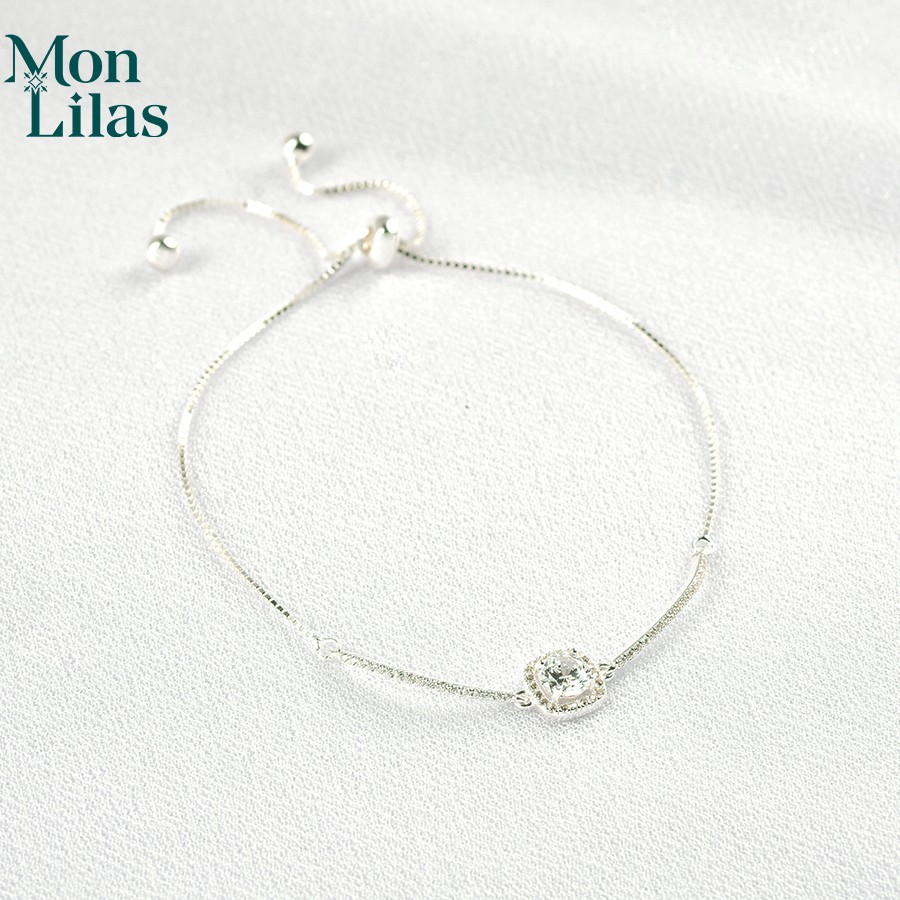 Lắc Tay Bạc MonLilas Đính Đá Limie V112118/9