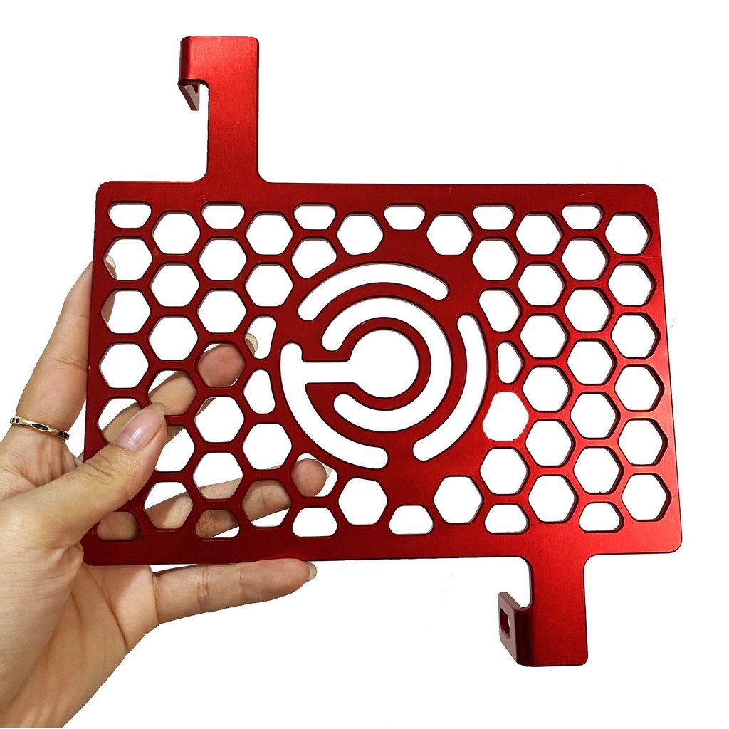 Che Két Nước Exciter 155 Nhôm CNC Lô Gô BremBoo Bảo Vệ Két Nước Khỏi Móp Méo