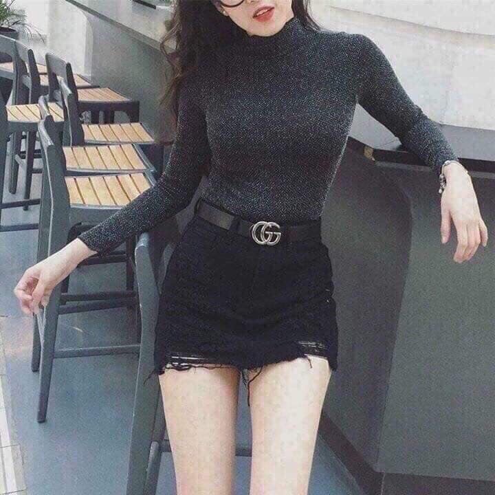 NEW_ Quần Váy Jean Rách Mài_Chân Váy Jean ngắn rách PHT23 | BigBuy360 - bigbuy360.vn