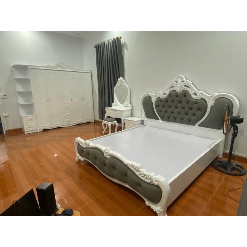 Giường Ngủ Tân Cổ Điển Sang Chảnh
