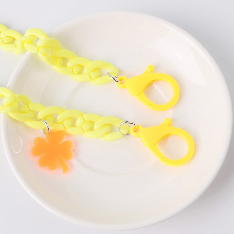 Dây Đeo Mắt Kính Chất Liệu Acrylic Kiểu Dáng Thời Trang