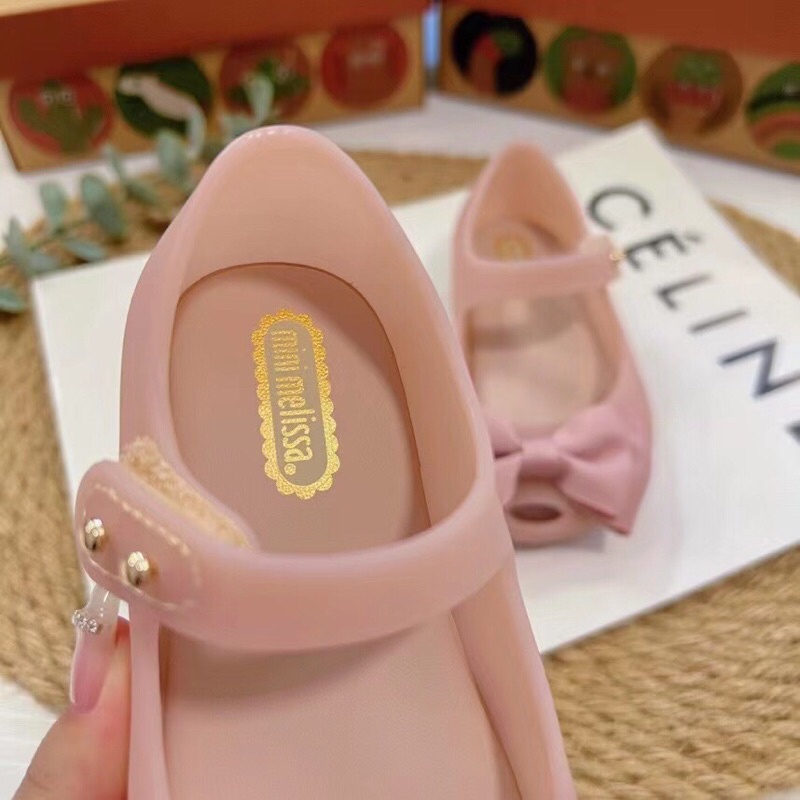 Giầy nhựa thạch mềm thơm melisa cho bé gái siêu đẹp🌸🌸🌸