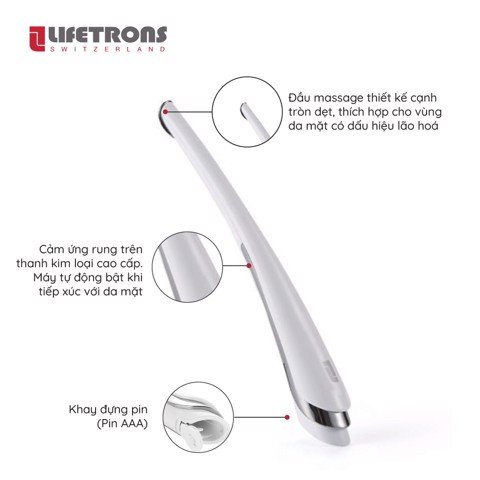 Máy Massage Chống Lão Hóa Mắt Lifetrons EM-700