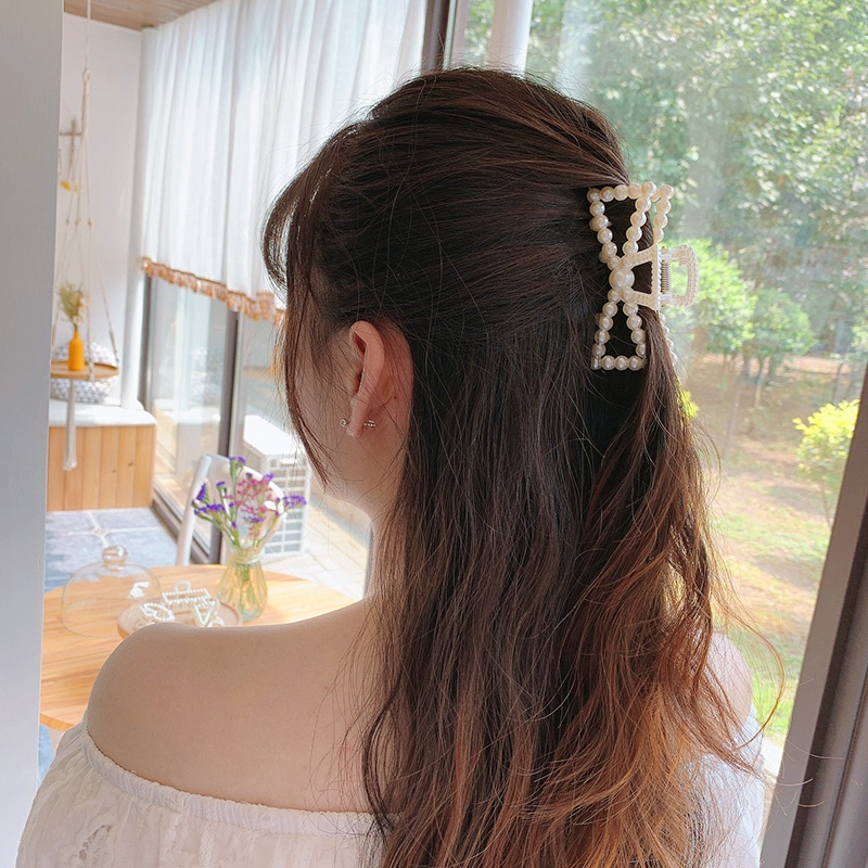 ✨✨Phụ Kiện Kẹp Tóc càng cua đính ngọc trai nhân tạo hàn quốc đẹp hot trend