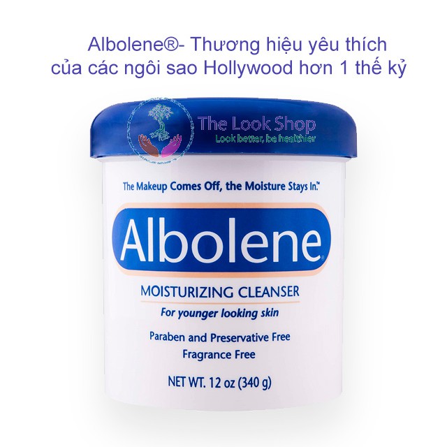 Khoáng tẩy trang Albolene USA- Tẩy trang, dưỡng ẩm tự nhiên, giúp da trông trẻ hơn