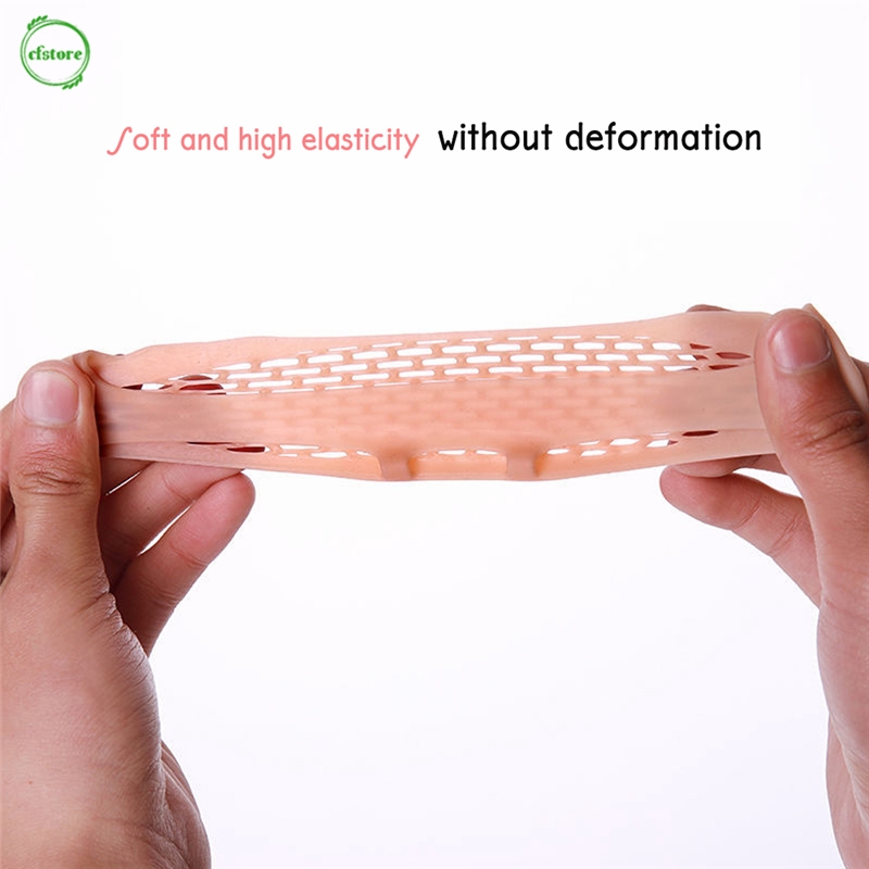 Đệm lót ức bàn chân bằng silicon kết cấu tổ ong giảm đau