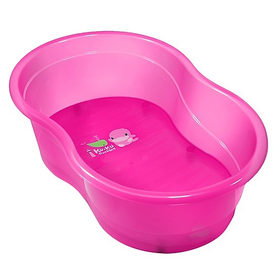 THAU CHẬU TẮM KUKU KUKU - KU1112 (HỒNG) XẢ KHO CẮT LỖ