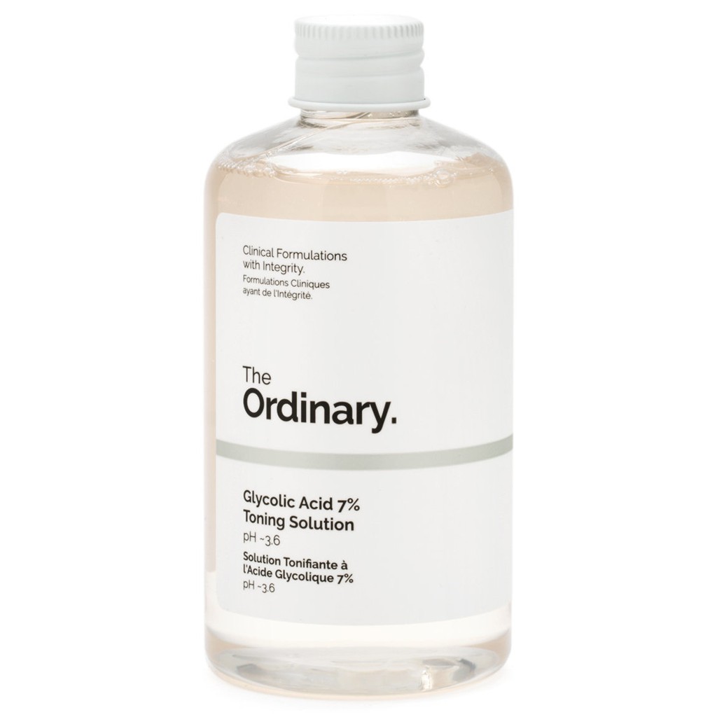 Nước Hoa Hồng Toner The Ordinary Glycolic Acid 7% Toning Solution 240ml Làm Sáng Da Giúp Da Mịn Màng