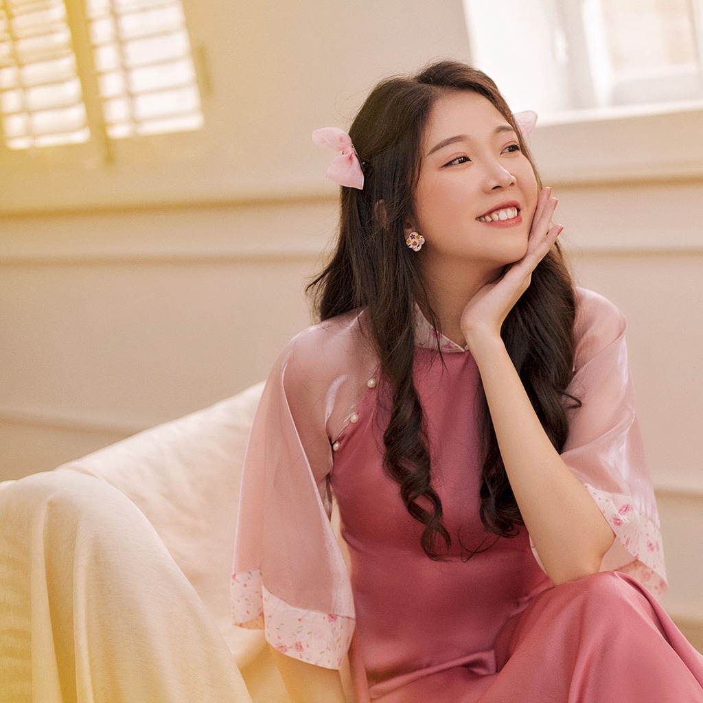 Sumire Store Hoa tai Đất nung Handmade DN135