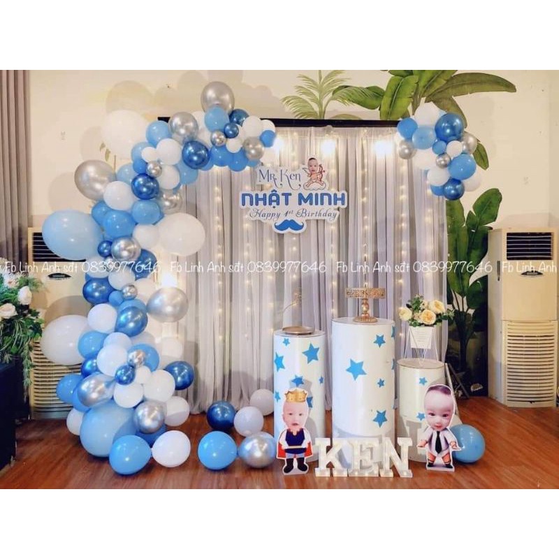 { Đã May Sẵn } [ Tặng Dây Treo ] Rèm Voan Thun Nhúng loại 1 trang trí sinh nhật, Sự Kiện | BigBuy360 - bigbuy360.vn