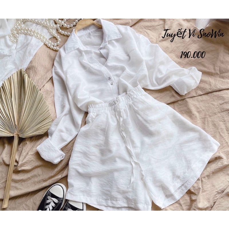 Đồ pyjama đùi, chất xô đũi siu mát 😍 | BigBuy360 - bigbuy360.vn