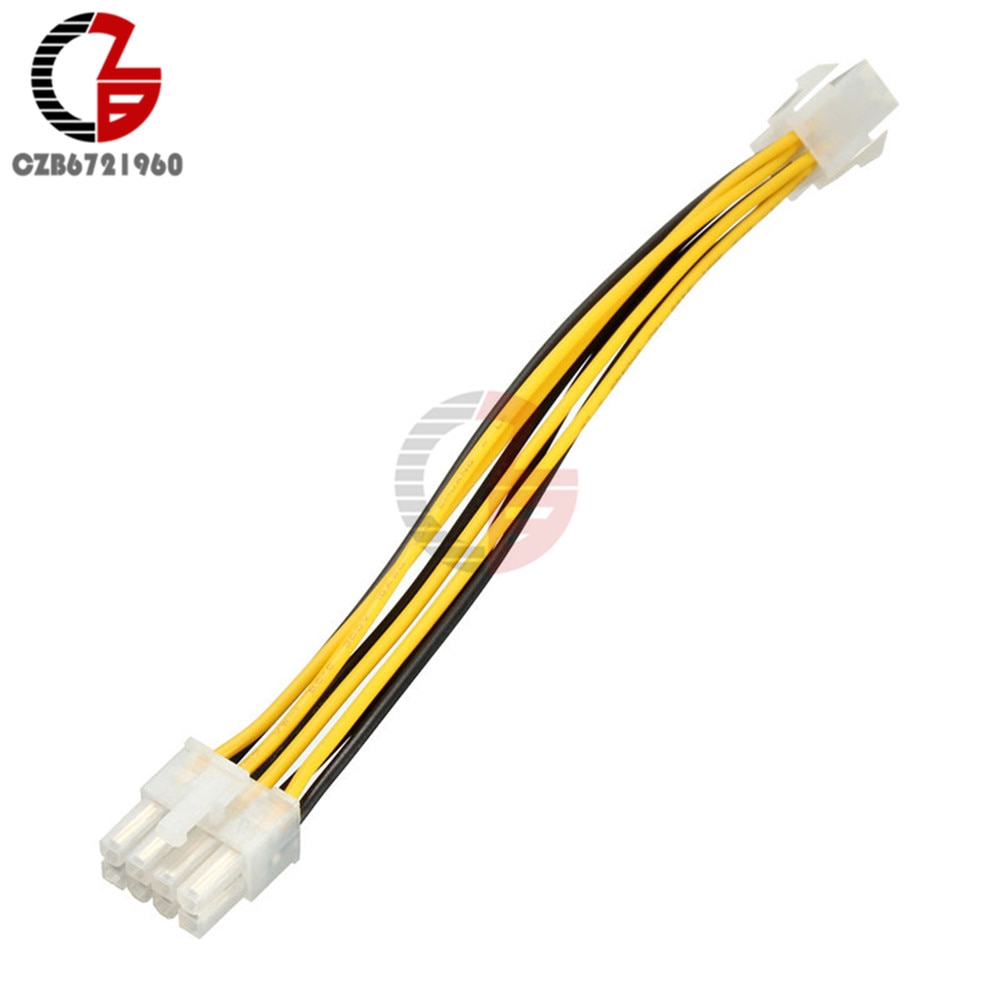 20cm 4 Pin Female to Male 8 Pin ATX EPS 12v Connector Adapter PCIe Joint Cable | BigBuy360 - bigbuy360.vn