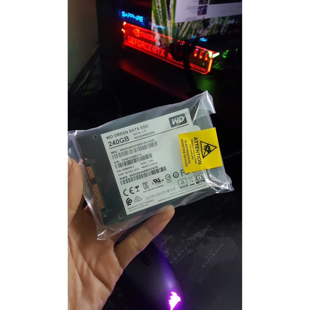 [Mã ELCLMAY giảm 7% đơn 500K] Ổ cứng SSD Western Digital Green 240G SATA 2.5 inch - WDS240G2G0A | BigBuy360 - bigbuy360.vn