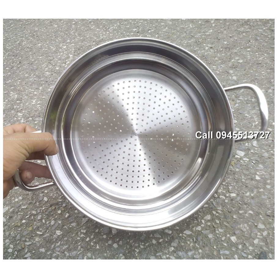 Bảo hành 60 Tháng Bộ nồi 3 đáy Fivestar 5 chiếc vung inox dùng cho bếp từ