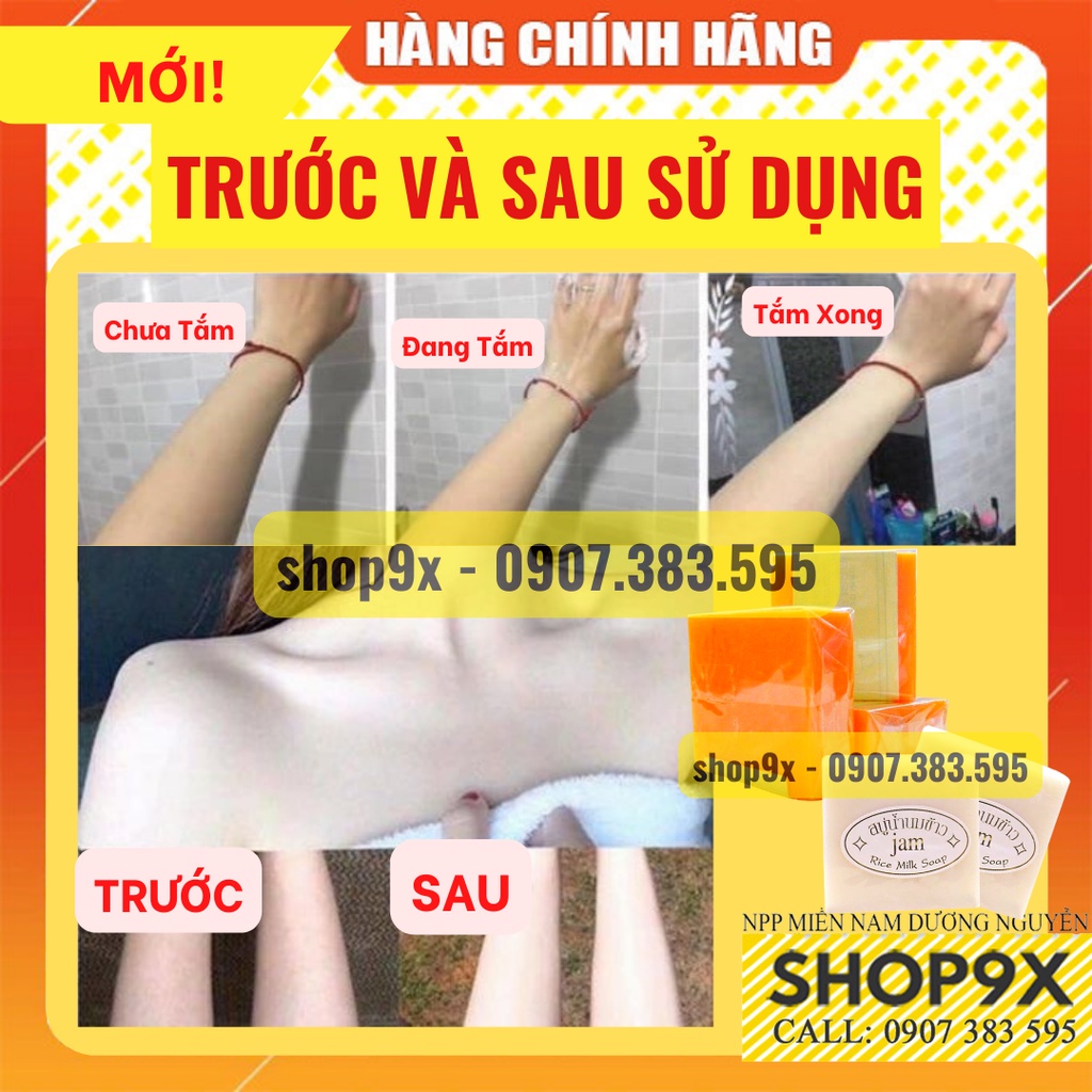 Xà Phòng Nghệ Và Cám Gạo Cao Cấp Sáng Da Ngừa Mụn Cho Mặt Và Body