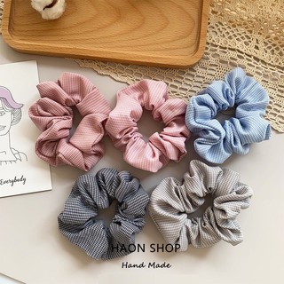 Dây buộc tóc co giãn thời trang nữ scrunchies nhiều màu
