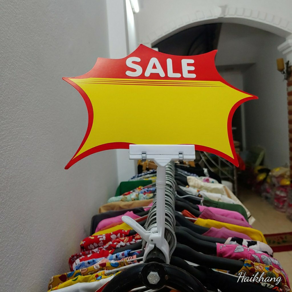 In ấn giá rẻ, in nhãn giảm giá, sticker khuyến mại, giấy ghi giá (không bao gồm kẹp quảng cáo)