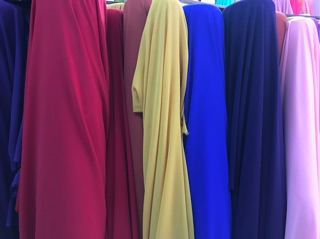 Vải Chiffon dày