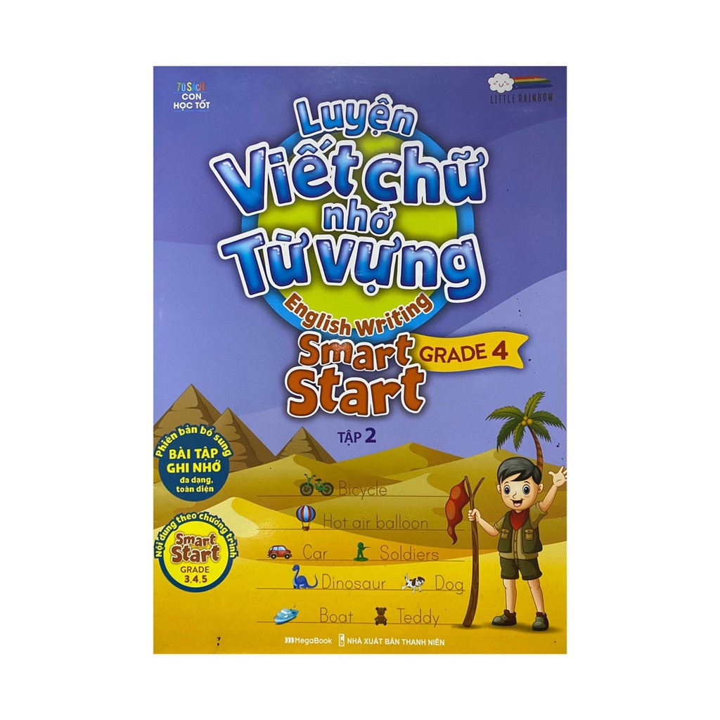 Sách -  Luyện viết chữ nhớ từ vựng : Smart Start grade 4 tập 2 ( Megabooks )
