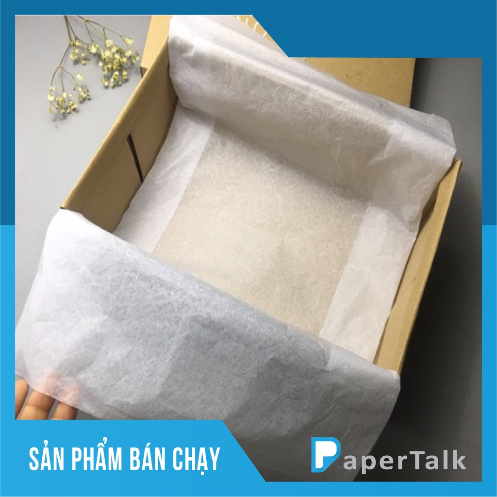 Giấy gói quần áo / giấy chống ẩm trơn không in BLOCK 100 TỜ