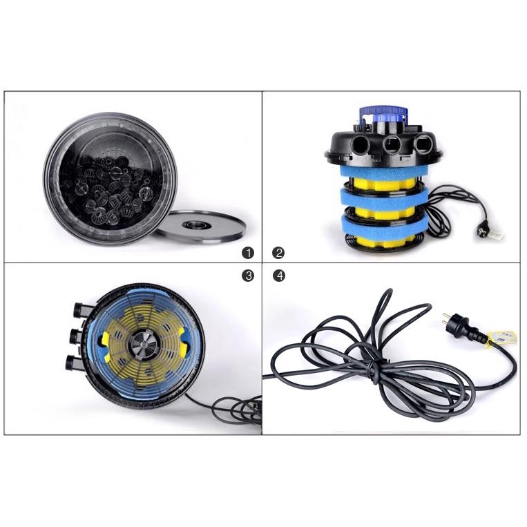 Lọc thùng bể cá SUNSUN CPF 2500 3500 5000 6000...50000